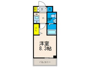 セレニテ神戸元町の物件間取画像